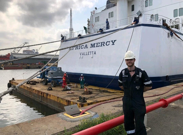 Mariner ‘fulfilled’ after life-changing post on the Africa Mercy ...